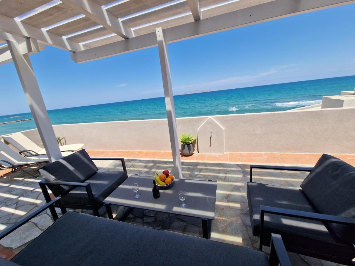 Astra Sea View Apartment, Sea Front Kokkini Hani ภายนอก รูปภาพ