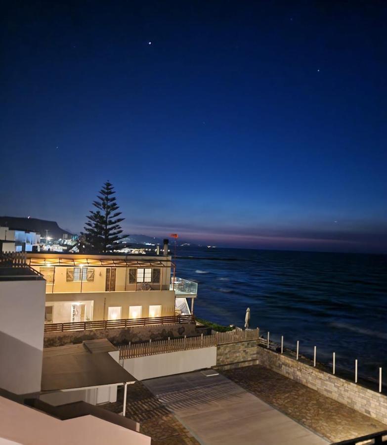 Astra Sea View Apartment, Sea Front Kokkini Hani ภายนอก รูปภาพ
