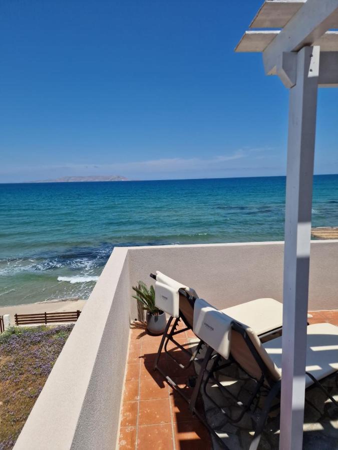 Astra Sea View Apartment, Sea Front Kokkini Hani ภายนอก รูปภาพ