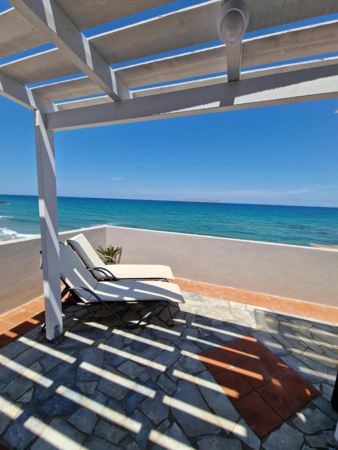 Astra Sea View Apartment, Sea Front Kokkini Hani ภายนอก รูปภาพ