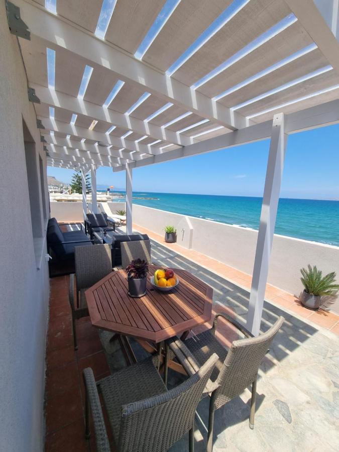 Astra Sea View Apartment, Sea Front Kokkini Hani ภายนอก รูปภาพ