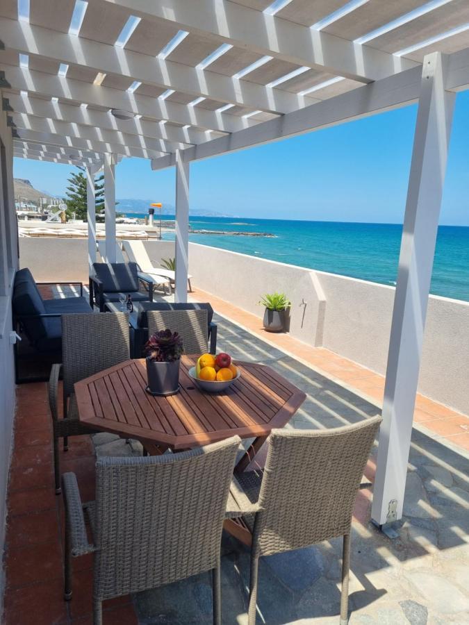 Astra Sea View Apartment, Sea Front Kokkini Hani ภายนอก รูปภาพ