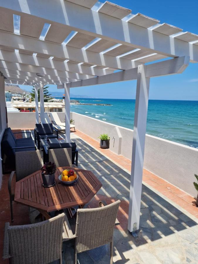 Astra Sea View Apartment, Sea Front Kokkini Hani ภายนอก รูปภาพ