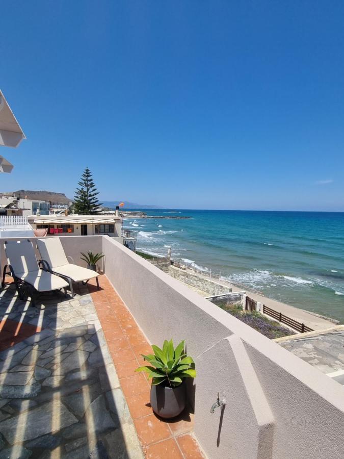 Astra Sea View Apartment, Sea Front Kokkini Hani ภายนอก รูปภาพ
